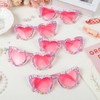 Behufun Birthday Glasses for Women, Pink Birthday Sunglasses Birthday Party