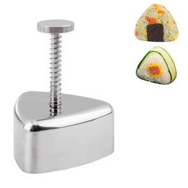 AngelReally Onigiri Mold, Triangle Sushi Mold Press Rice Ball Maker Sushi Kit, DIY Sushi Making Kit For Beginners,Rice Ball Mold for Bento,Boxed Meal