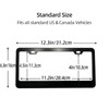XHuiZio Paw Print Cat Mom License Plate Frame for Cat
