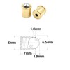 NACX 6mm x 7mm Door Closet Cabinet Ball Catch Latch