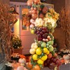 Autumn Balloons Garland Kit for Fall Party Decorations,Pea Green Apricot