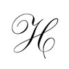 CafePress H Initial Sticker (Bumper 50 pk)
