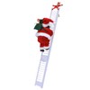 Electric Santa Claus Toy Black Race Climbing Christmas Tree Decorations