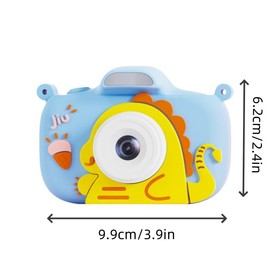 Kids Camera, 1080P HD Digital Camera for Children, 16X Zoom, 32GB SD Card, 2.4" LCD Screen, Compact Point and Shoot Camera, for 3-12 Year Old Boys and Girls (Blue)