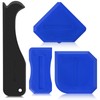 Outus 4 Pieces Silicone Caulking Tool Set Sealant Finishing Grout
