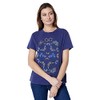 Lucky Brand Women's Butterflies Boyfriend TEE, Blue Ribbon