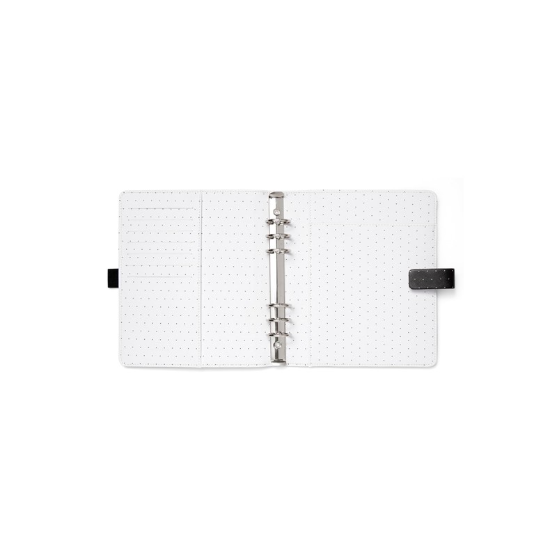Filofax A5 Moonlight Organiser - Black
