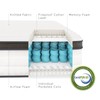 Z-hom Queen Mattresses, 10 Inch Queen Memory Foam and Spring
