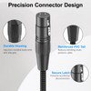 HOSONGIN Right Angle XLR Cable, Adjustable-Angle Male to Straight Female