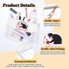 Cat Themed Gifts for Women Girls Clear Makeup Bag Kitty