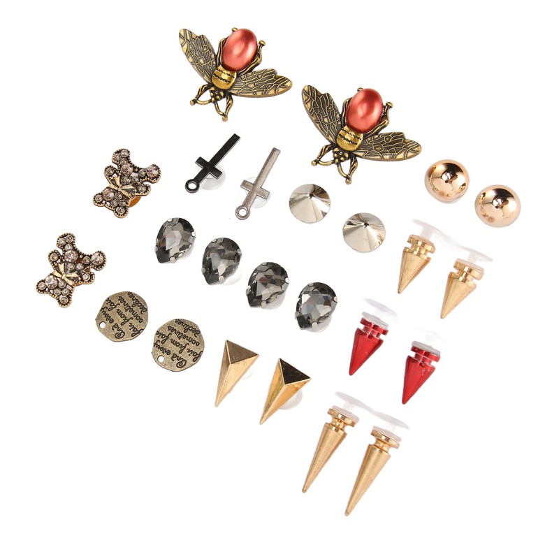 Decorative Shoe Clips Fashionable Shiny Elegant Removable Shoe Decoration Accessory