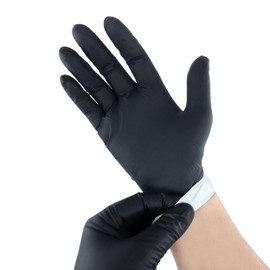 StyleCraft Studio Professional Nitrile Gloves - Latex & Powder-Free, 5.5 Mil Thickness, Heavy-Duty, Textured Grip, 100 Count (Small)