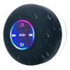 Bocina Bluetooth Contra Agua Baño Regadera Recargable Segura Color Negro