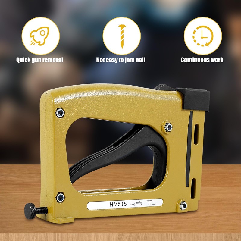 Point Driver, Aluminum Alloy Manual Framing Tool with 1000 Nails