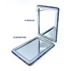 Aeisage - Espejo compacto con bolsillo pequeño y plegable, espejo