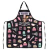 MYSOMY Funny Baking Aprons for Women - Beware Crazy Baking