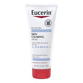 Eucerin, Skin Calming Creme, Dry, Itchy Skin, Fragrance Free, 14 oz (396 g)
