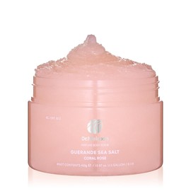 Dr.Melaxin Guerande Sea Salt Perfume Exfoliating Body Scrub for Smooth Skin Body, Coral Rose Scent 450g