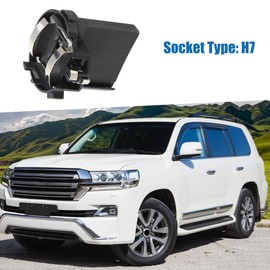 A ABSOPRO H7 LED Car Headlight Bulb Holder Adapter Socket Holders for VW GTI