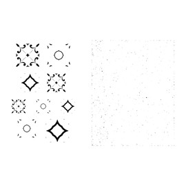 Ellen Hutson, Essentials by Ellen, Mediterranean Breeze Stamp Set Combo, Stamping, Scrapbooking, Papercrafts, Cardmaking, DIY, Tiles, Grunge, Background