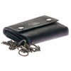 Biker's Leather Wallet Wallet Grey - with Coin Pocket and