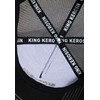 King Kerosin Men's Trucker Cap Curved Fixed Peak Embroidery Rock