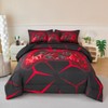 ZRNBAST 6 Pcs Gamer Comforter Set Twin Size Game Console