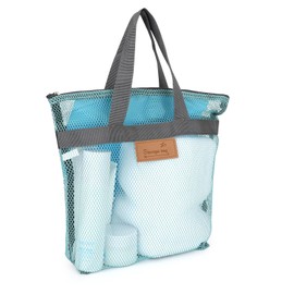 Rotema Beauty Supplies Beach Bag Waterproof Sandproof Tote Bag(2, blue)