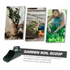 OSALADI Gardening Soil Scoop Small Portable Garden Tool Reusable Design