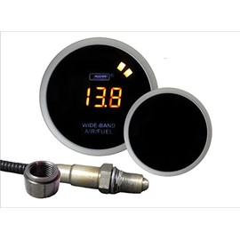 Wideband Air Fuel Ratio Gauge Kit -Amber Digital Display