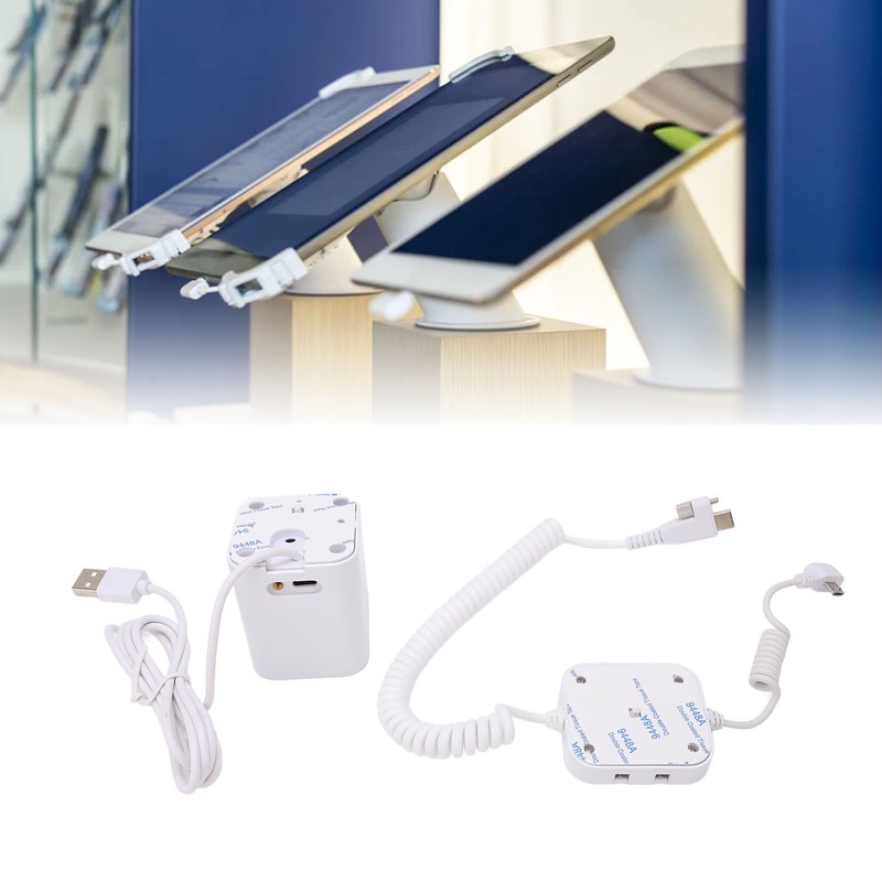 Anti Theft Display Stand 95‑120dB Security Alarm Fast Charging Claw