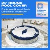 Yankee Pool Pillow 21 ft Round Pool Cover | Extra