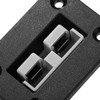 5-Pack 50Amp Power Connector Plug with Protective Cover Double Pole,