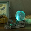 Antique Ferris Wheel Snow Globe Collectibles, Paris France Eiffel Tower