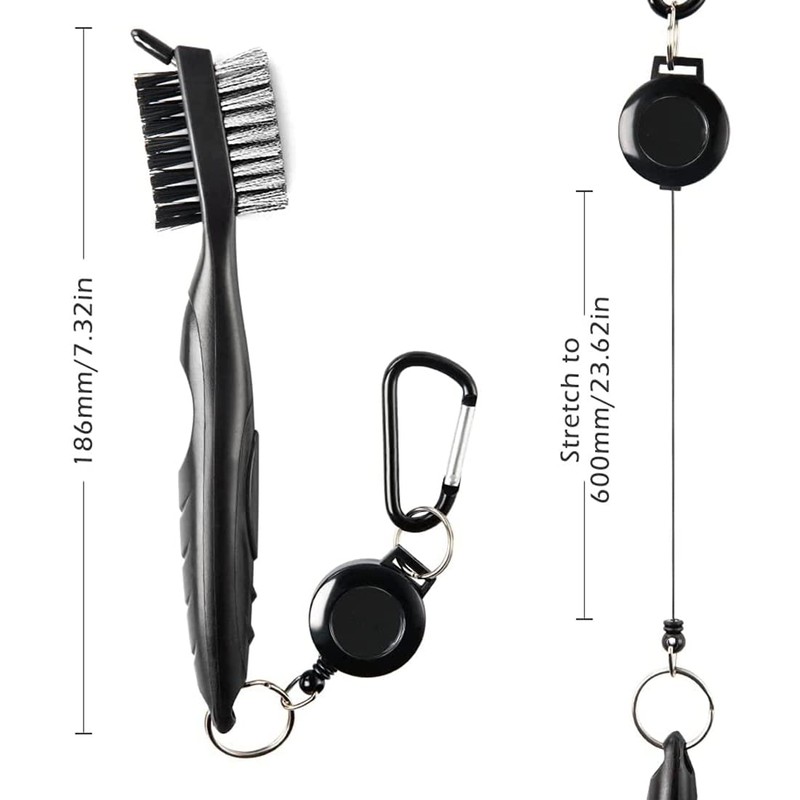 Golf Brush, Golf Club Cleaner, Golf Iron Brush, Iron Grooving,