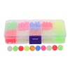 Kisangel 1000pcs Glow Fishing Beads Luminous Floating Beads for Fishing
