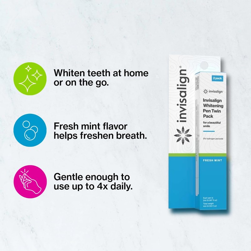 Invisalign Whitening Pen Twin Pack (4.0 mL)