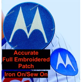 Cubs Motorola Patch Chicago Cubs Baseball Jersey Patch Iron On  Ad Patch