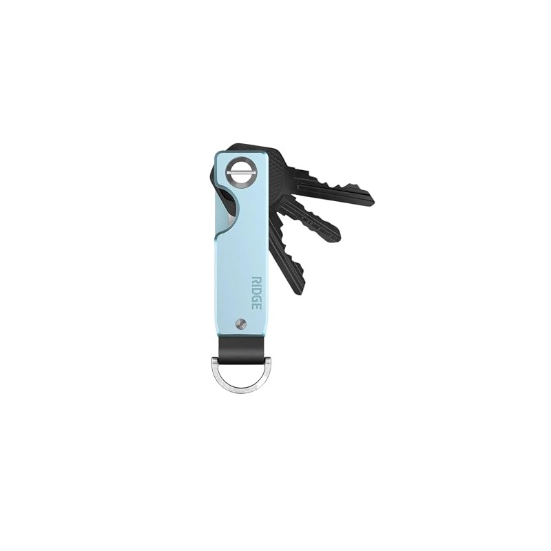 The Ridge Key Organizer - Compact Metallic Key Holder |
