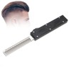 Stainless Steel Spring Comb Hair Beard Folding Pocket Comb Hairdressing