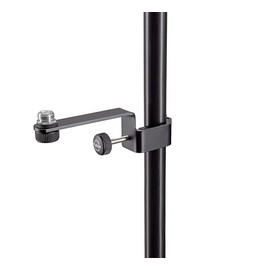 K&M 23830 Microphone Holder for Pipe Diameter 30 mm Steel Black