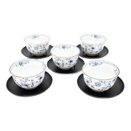 Line arabesque hot water with chaku