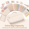 Sooez Large Pencil Case, Pencil Pouch with Handle, Pen Bag