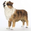 Australian Shepherd, Brown Original Dog Figurine (4in-5in)