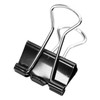 [100 Pack] Small 19mm Black Foldback Clips Office Paper Binding