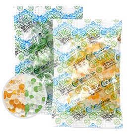 Wisesorb 60PCS 5 Gram Silica Gel Packs, Dessicant Packets, Color Indicating Silica Packets, Food Safe Silica Gel for Storage