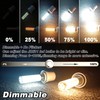 Ziomitus Dimmable E11 120V 100W Halogen Candelabra Bulbs Equivalent,T3 T4