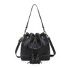 AKIYAMA Drawstring Bag, Shoulder Bag, Women's Bag, Crossbody Shape, Genuine