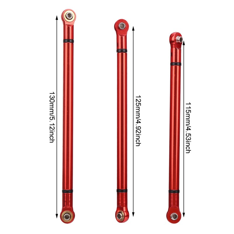 equlup 8 Pieces Metal Pull Rod, Metal Pull Rod Kit