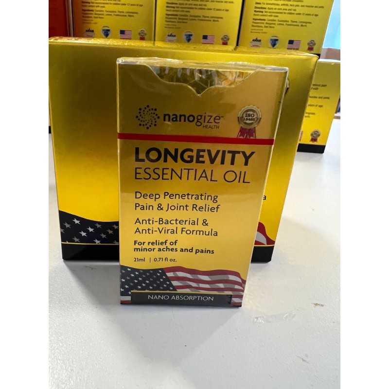Nanogize 1 Nanogize LONGEVITY ESSENTIAL OIL Cua My 21ml